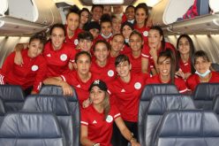 بالصور.. المنتخب الوطني النسوي يطير إلى مصر للمشاركة في كأس العرب