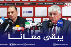 عاشور جلول: “نريد الاحتفاظ بخدمات زغدود والاستفادة من خبرة زيماموش”