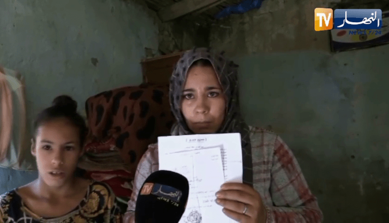 غليزان: ظروف صعبة وغير انسانية تعيشها عائلة السيدة نصيرة بزمورة