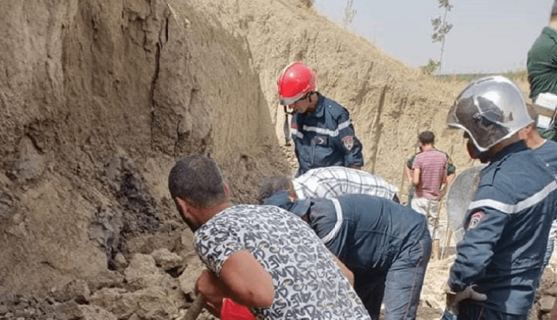 المدية.. انتشال جثة شخص متوفي إثر انهيار التربة