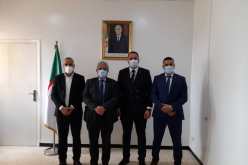 بن باحمد يستقبل نائبين عن ولاية باتنة والرئيس المدير العام لشركة بتروجل