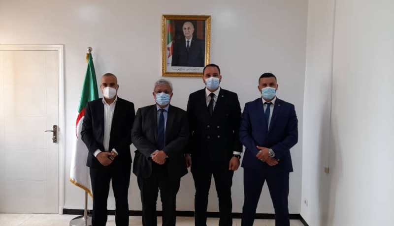 بن باحمد يستقبل نائبين عن ولاية باتنة والرئيس المدير العام لشركة بتروجل