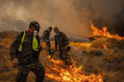 اندلاع حرائق غابات جديدة في اليونان