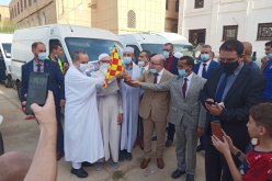 بلمهدي يعطي إشارة إنطلاق القافلة التضامنية السابعة لمساجد العاصمة