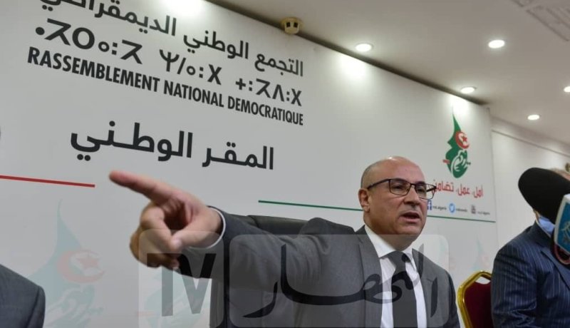 الأرندي يؤيد قرار قطع العلاقات الدبلوماسية مع المغرب ويعتبره سياديا