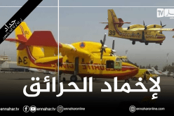 وصول طائرتين من نوع “كاندير” وطاقمهما إلى مطار هواري بومدين