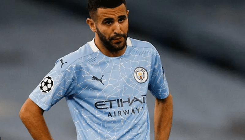 غوارديولا يضع محرز في دكة البدلاء أمام أرسنال