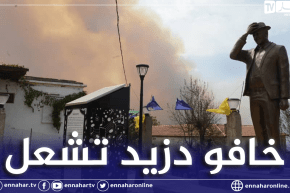 تيزي وزو: عائلات تواصل الهروب من المنازل خوفا من عودة ألسنة اللهب أمام الرياح القوية