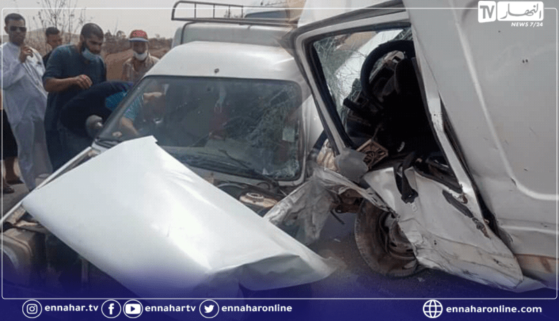 الشلف: 5 جرحى بينهم 3 أطفال في إصطدام بين سيارتين ببوزغاية