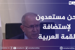 لعمامرة: مبادرة السلام العربية تبقى صالحة والجزائر من المتمسكين بهذه المبادرة