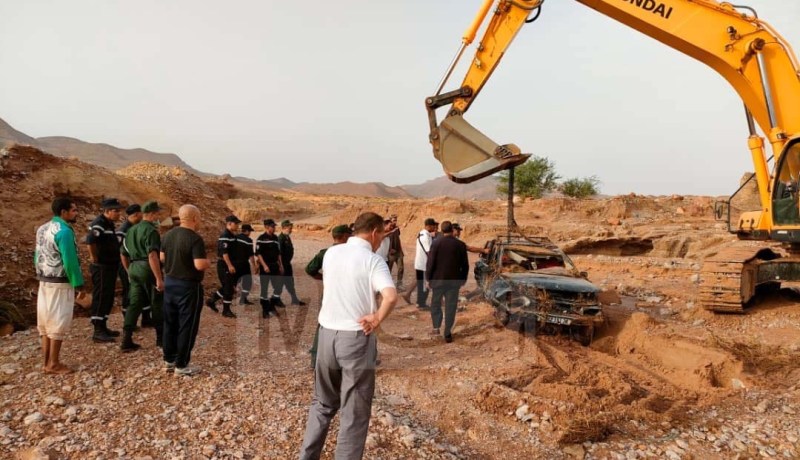 المسيلة: العثور على جثت المفقودين في واد ميطر ببوسعادة