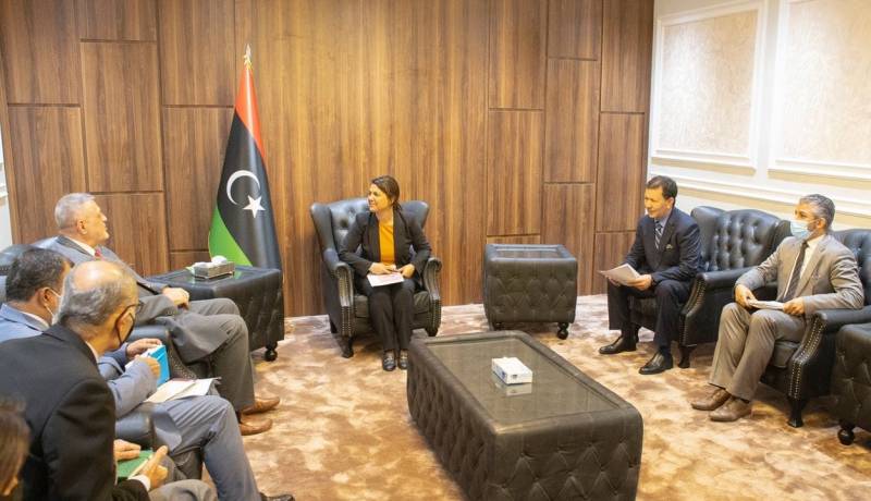 وزيرة خارجية ليبيا تبحث مع المبعوث الأممي مخرجات اجتماع الجزائر ومبادرة الاستقرار
