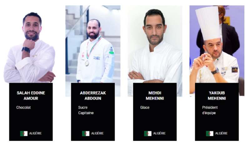 الجزائر تحتل المرتبة العاشرة في المسابقة العالمية للحلويات
