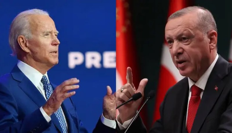 أردوغان يُهاجم إدارة بايدن ويتوعد: لن نقف مكتوفي الأيدي