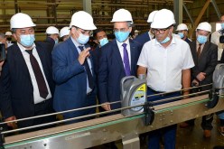 حكار يتفقد الخط الجديد لإنتاج وتعبئة زيوت المحركات بمصفاة أرزيو