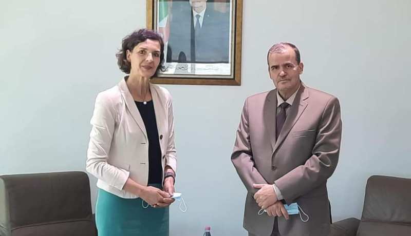 رزيق يستقبل المديرة العامة للغرفة الجزائرية الألمانية للتجارة والصناعة
