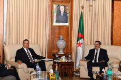 عرقاب يستقبل المدير العام شركة غازبروم إي بي إنترناشونال الروسية