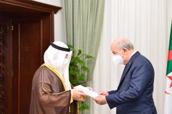 رئيس الجمهورية يستقبل وزير خارجية الكويت أحمد ناصر المحمد الصباح