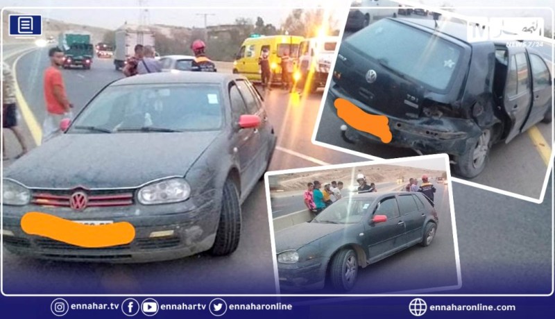 الشلف.. إنحراف سيارة كاد يودي بحياة 5 أشخاص ببلدية بوقادير