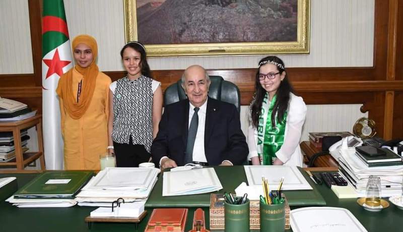 الرئيس تبون يكرّم المتفوقات في البطولة العالمية للحساب الذهني والرياضي