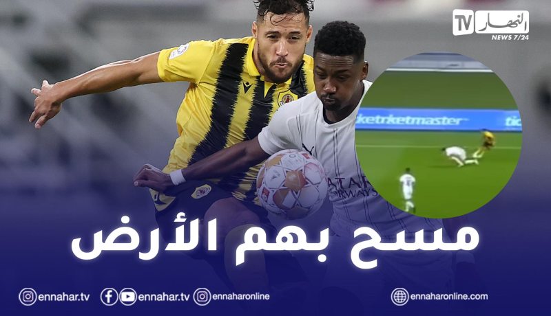 بالفيديو.. بلايلي يُسقط مُدافعا بطريقة عالمية