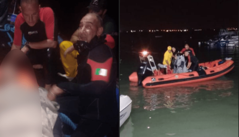 إنقاذ 17 “حراقا” انقلب قاربهم في عرض البحر بعين طاية