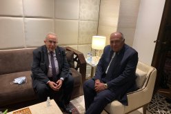 لعمامرة يلتقي مع نظيره المصري سامح شكري