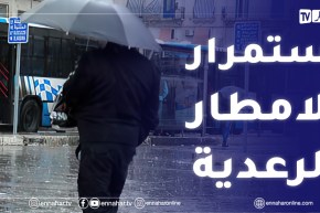إستمرار تساقط الأمطار الرعدية بداية من الغد على أغلب المنطق الشمالية..الداخلية والقرب ساحلية