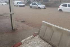 زرالدة.. ارتفاع منسوب مياه وادي مزفران يشل حركة المرور