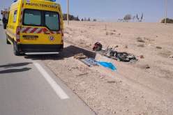 الجلفة.. مصرع ستيني في اصطدام دراجته النارية بسيارة بالشارف