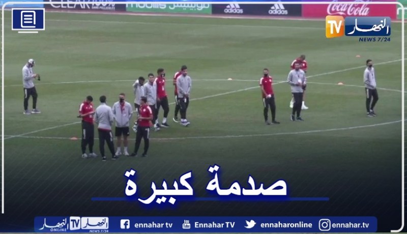 بالفيديو.. لاعبو الخضر مصدومون من الحالة الكارثية لأرضية الميدان