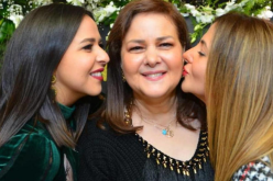 رسالة مؤثرة من دنيا وإيمي سمير غانم في أربعينية والدتهما