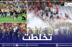 بالفيديو.. أعمال الشغب تتسبب في توقيف مباراة لانس وليل في الدوري الفرنسي