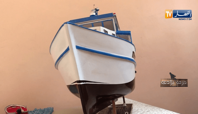 حرف بلادي: صناعة السفن الخشبية..إبداع جزائري أصيل