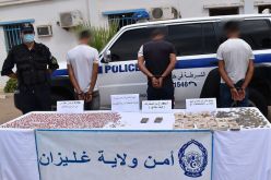 حجز 1226 قرص مهلوس بغليزان