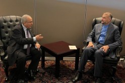 لعمامرة يلتقي وزير خارجية إيران