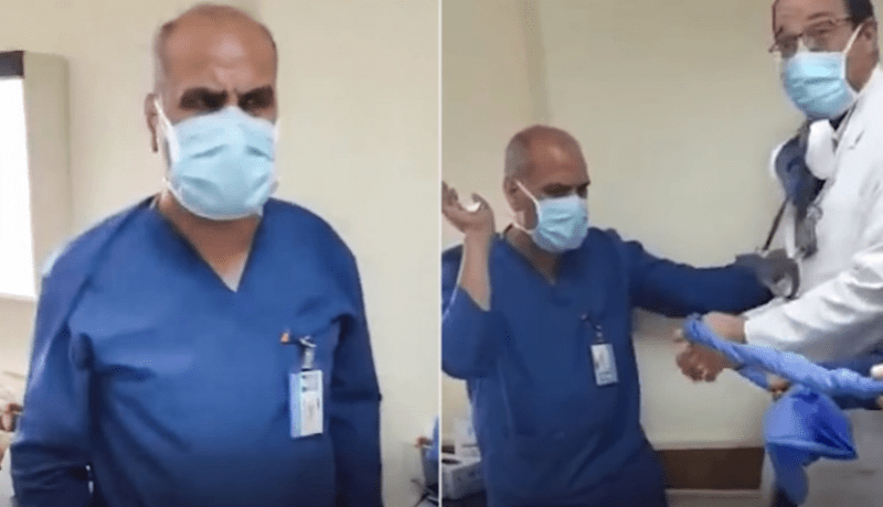 واقعة تهز مصر.. طبيب يُرغم ممرضا على السجود والإعتذار لكلبه