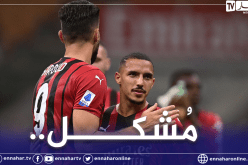 بعد تضحيته مع الخضر.. بن ناصر يدفع الثمن مع الميلان