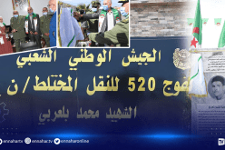 اللواء سيدان يشرف على مراسم تسمية الفوج 520 للنقل المختلط ببراقي