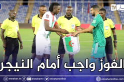 نهاية الشوط الأول.. الخضر مُتقدمون على النيجر بثنائية