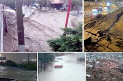 أمطار الخريف تغرق شوارع العاصمة وتجرف رفاة الموتى!