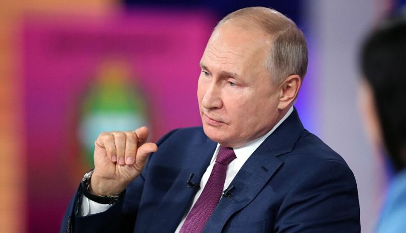 بوتين.. أزمة الغاز في اوروبا سببها التصرفات المتهورة