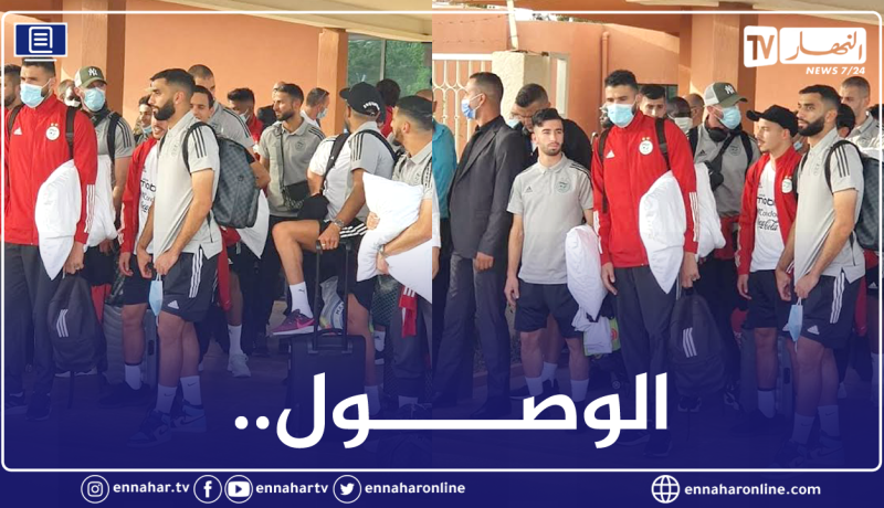 بالصور.. الخضر يصلون نيامي تحسبا لمواجهة النيجر