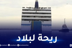 أول رحلة بحرية من اسبانيا.. وصول سفينة الجزائر إلى الميناء