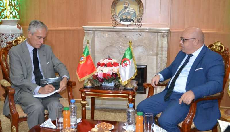 ربيقة يبحث مع السفير البرتغالي سبل ترقية آفاق التعاون الثنائي