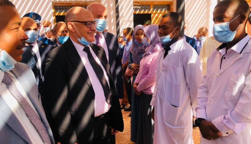 مرابي يعطي من تيميمون إشارة انطلاق دخول التكوين المهني الجديد