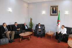 وزير الموارد المائية يستقبل الأمين العام للإتحاد العام العمال الجزائريين
