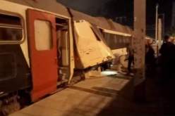 33 جريحا في تصادم قطارين جنوب تونس