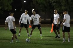 بالصور.. الخضر يُجرون أول حصة تدريبية لهم في نيامي