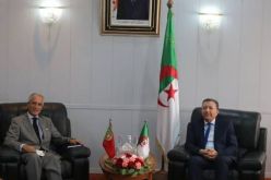 وزير الموارد المائية يستقبل سفير البرتغال بالجزائر